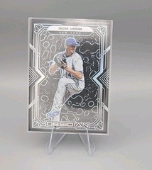 2022 PANINI Chronicles-Obsidian #37 Jacob deGrom New York Mets