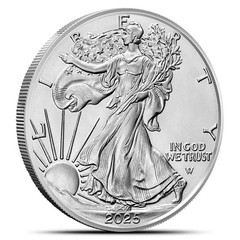 Lot of 5 U.S .999 2025 -1- 0 Z American Eagle C.0.i.n