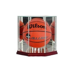 New F/S Glass Basketball Display Case New *FREE SHIPPING UV Made in USA