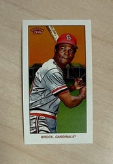 LOU BROCK – 2022 Topps 206 [Base] – Wave 4 – #82 – ST. LOUIS CARDINALS