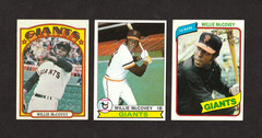 1972 Topps Baseball Willie McCovey (3) 1979 &1980