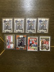 2023 Panini Absolute/Score Jaxon Smith-Njigba RCs (Orange Mosaic 65/299)
