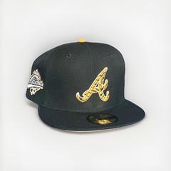 New Era 59FIFTY Atlanta Braves 1995 World Series Fitted Cap MLB Black/Gold 7 1/8