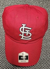 Fan Favorite St. Louis Cardinals Mens Red Adjustable Baseball Cap Strapback