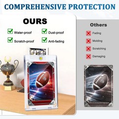 25/50/100/204/408 Pack Ultra-Thin Magnetic One Touch Card Holder For 35PT Cards
