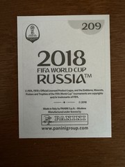 2018 Panini World Cup Sticker Kylian Mbappe RC #209 Black Back QTY USA Seller