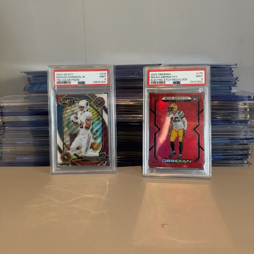Sports Card Mystery lot of Four Cards, and you can get autos patches, slabs.