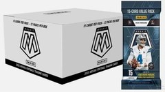 2025 Panini Mosaic Football Cello Fat Pack Factory Sealed Value Box (12 Packs)