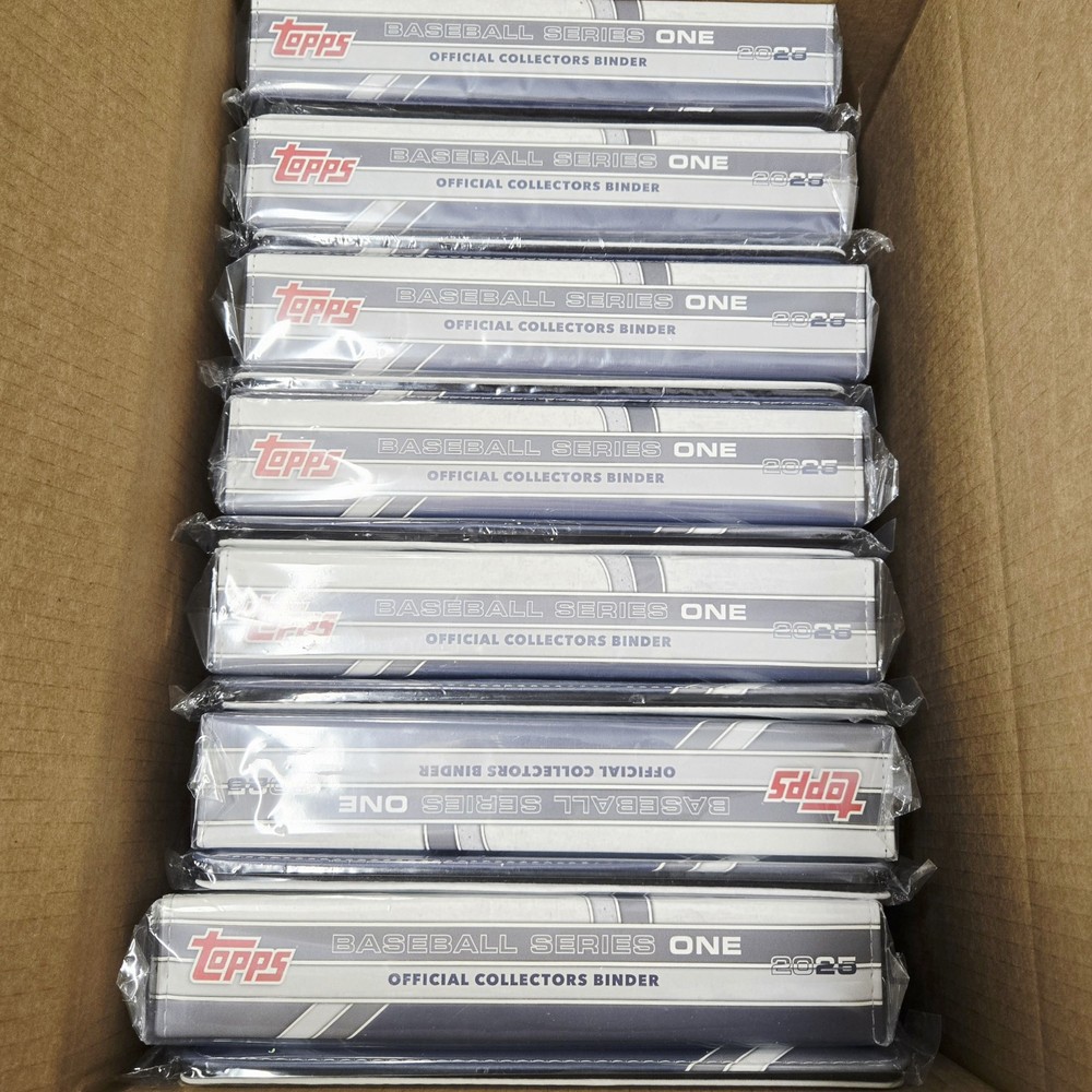 TOPPS Baseball Series One 2025 Official Collectors Binder Lot of 14 NEW Binders!