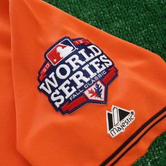Tim Lincecum 2012 San Francisco Giants Men’s Alt Orange World Series Jersey