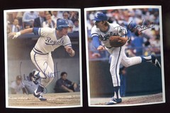 1980 Kansas City Royals Team Issued 4 X 5 1/2 Inch Photos 31 Different EX+/NRMT