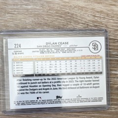 Topps 2024 2-Card Lot Juan Soto #94 /125 Dylan Cease #224 /199 Padres MINT