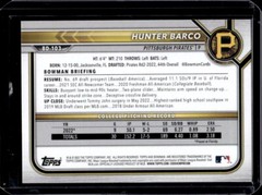 Hunter Barco 2022 Bowman Draft Baseball – 1st #BD-103 – Pittsburgh Pirates