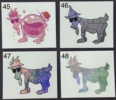 GOAT USA Stickers – Pick your chosen GOAT! (24 choices) New, rare, collectibles