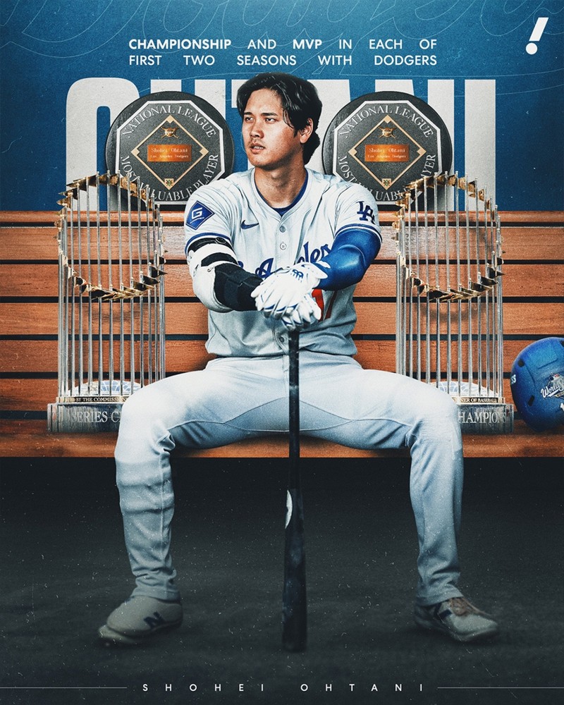 Shohei Ohtani 8×10 photo Los Angeles Dodgers 2024/2025 NL MVP