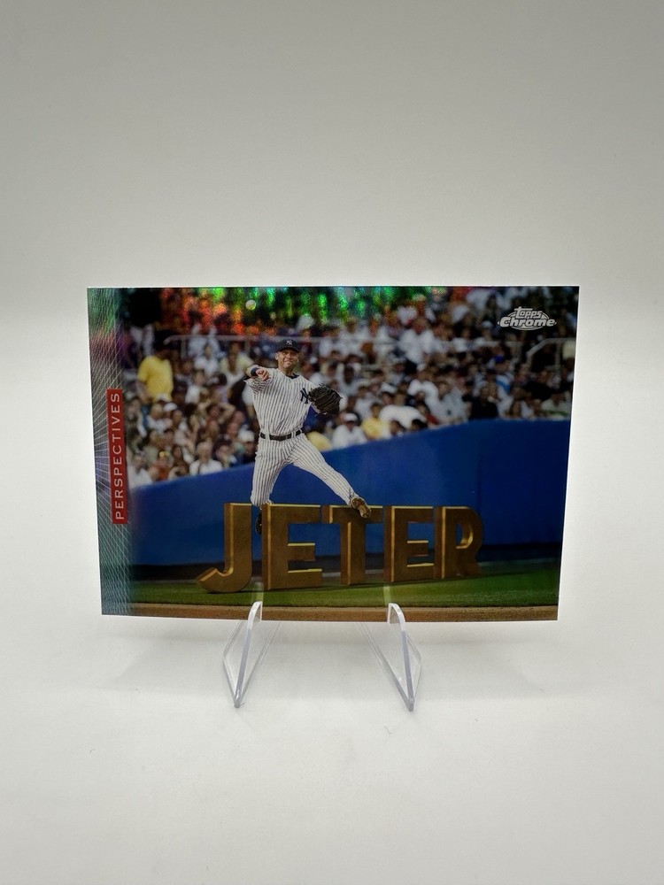 2026 Topps Chrome Perspective Insert Derek Jeter #P-10 New York Yankees