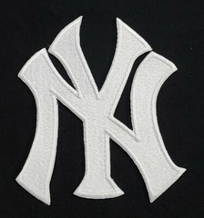 New York Yankee’s NY World Series MLB Baseball Fully Embroidered Iron On Patch