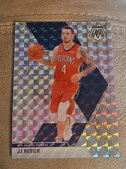 2019-20 Panini Mosaic #146 JJ Redick Silver Prizm New Orleans Pelicans