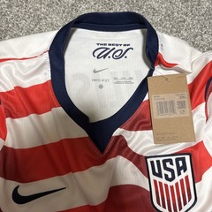 Christian Pulisic 2026 World Cup Jersey Home Fan Version With Badges XXL Slim