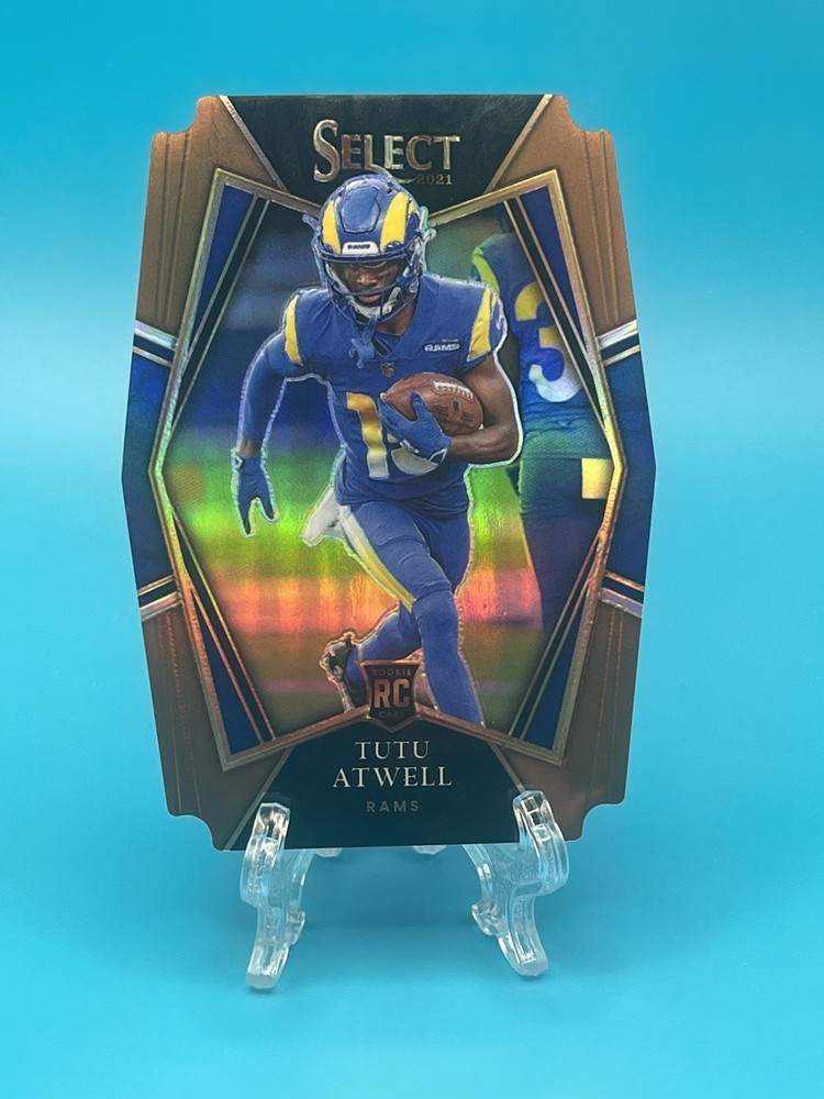2021 Panini Select Tutu Atwell #161 Copper Prizm Die-Cut /199 (RC)
