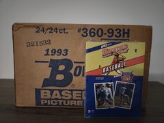 1993 BOWMAN BASEBALL FACTORY SEALED HOBBY BOX!! DEREK JETER, ANDY PETTITTE RC?