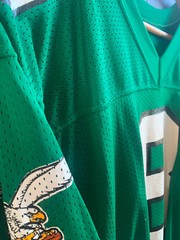 Vintage Philadelphia Eagles Jersey, Russell Athletic Sm/Md – #8