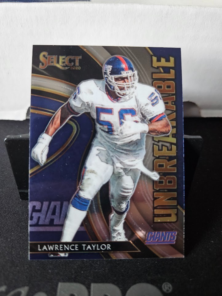 2020 Panini Select Unbreakable Lawrence Taylor #U5 New York Giants