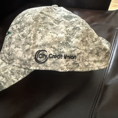 Lot of 4 Dallas Stars NHL Hockey Baseball Hats Camo Military & Green Hook & Loop