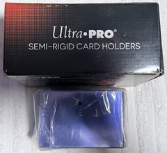 Ultra PRO – SEMI RIGID 1/2 INCH CARD SLEEVES – 100 Count – Half of a Box