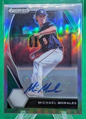 Michael Morales 2021 Prizm Silver Auto