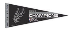 2026 Western Conference Champions San Antonio Spurs Finals 12×30 Premium Pennant
