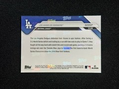 2025 Topps Now #929SP World Series Shohei Ohtani Roki Yamamoto SP Variation Foil