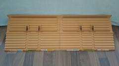 C142 (61217) Pair of Tan Terraces for Stadiums Stand Very Good Condition Unboxed