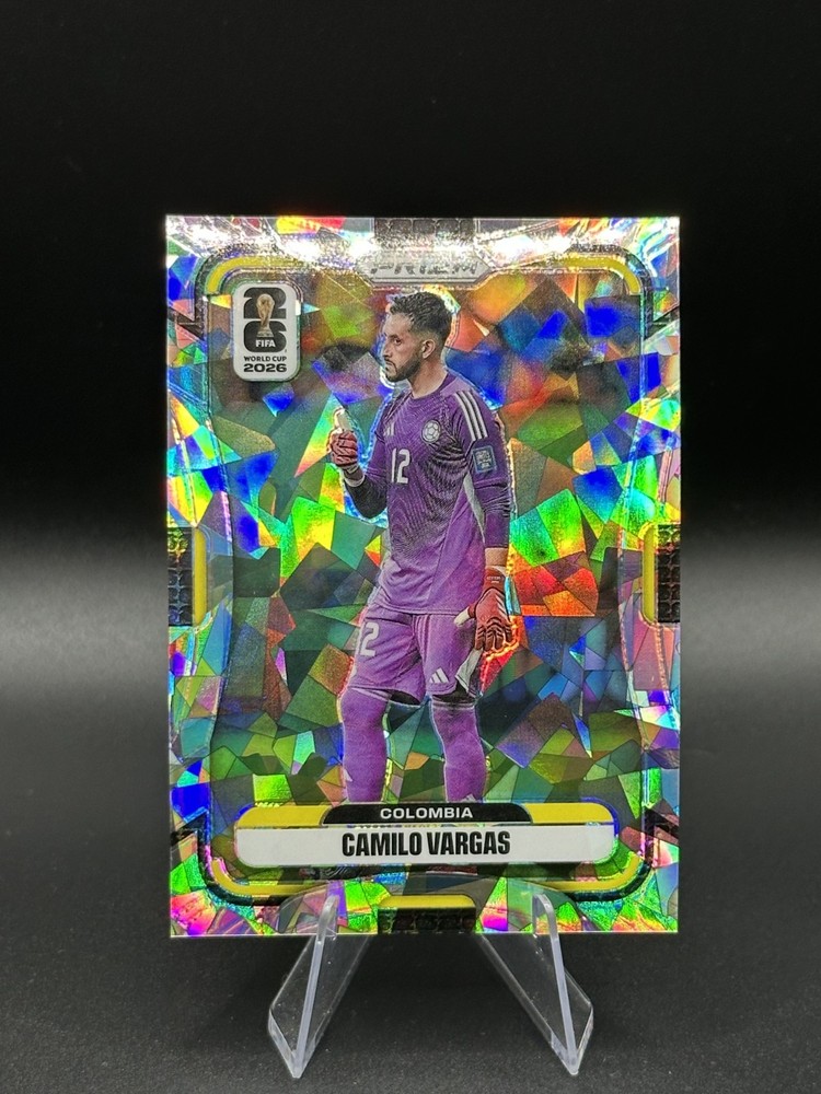 🔥🔥Camilo Vargas 2026 Prizm FIFA World Cup Cracked Ice💥/23 🇨🇴 BOOKEND💥