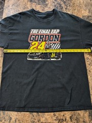 Jeff Gordon #24 The Final Lap Long Sleeve T-shirt Collectible NASCAR Shirt