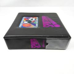 Ultra Pro Sports Card Binder Album Black 3 Ring Vintage 10 Pages 89099