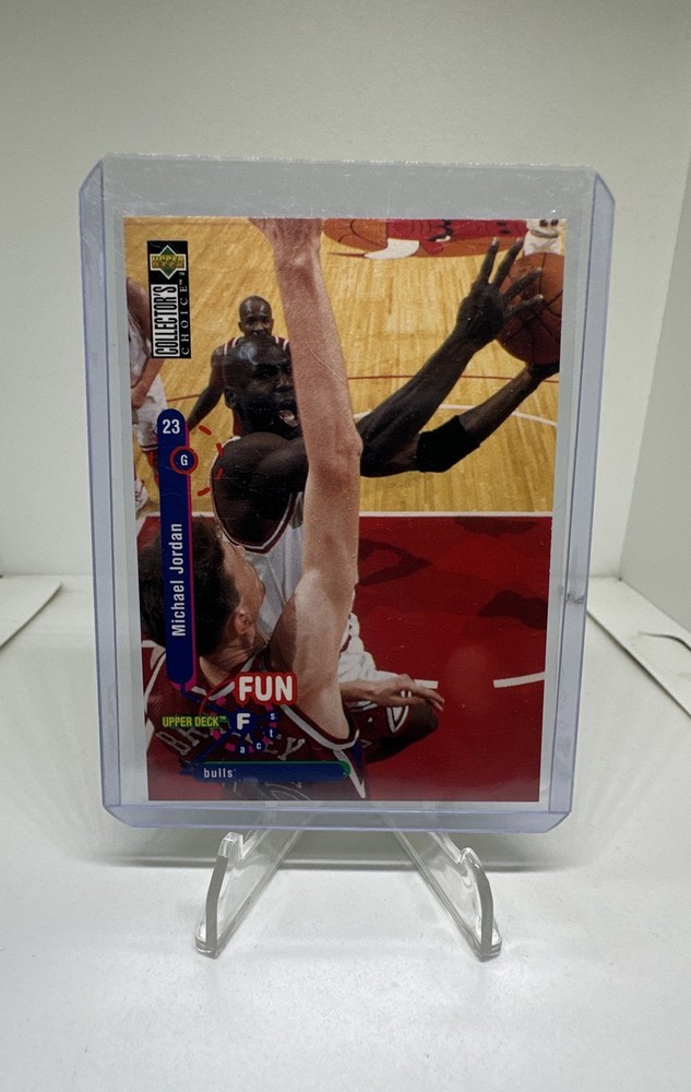 Michael Jordan 1995-96 Upper Deck Collector’s Choice – Fun Facts #169