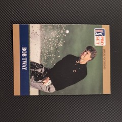 1990 Pro Set PGA Tour Promo / Prototype Card Pair – Lee Trevino & Bob Tway RARE