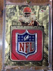 2020 Panini Spectra ROOKIE Cylde Edwards Helaire — NFL SHIELD 1/1 SUPERFRACTOR