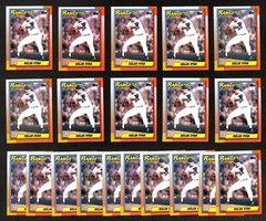 1990 Topps #1 Nolan Ryan 20ct Rangers Baseball Card Lot 2302E