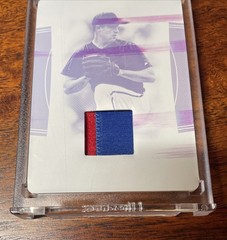 2020 Panini National Treasures Greg Maddux 1/1 Game Used Patch Jersey Relic HOF