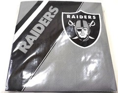 NFL Oakland Raiders 48pcs Napkins Partyware Party Supplies