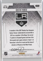 2012-13 Rookie Anthology Titanium Game Worn Gear Prime 47/50 Dustin Penner 0f8