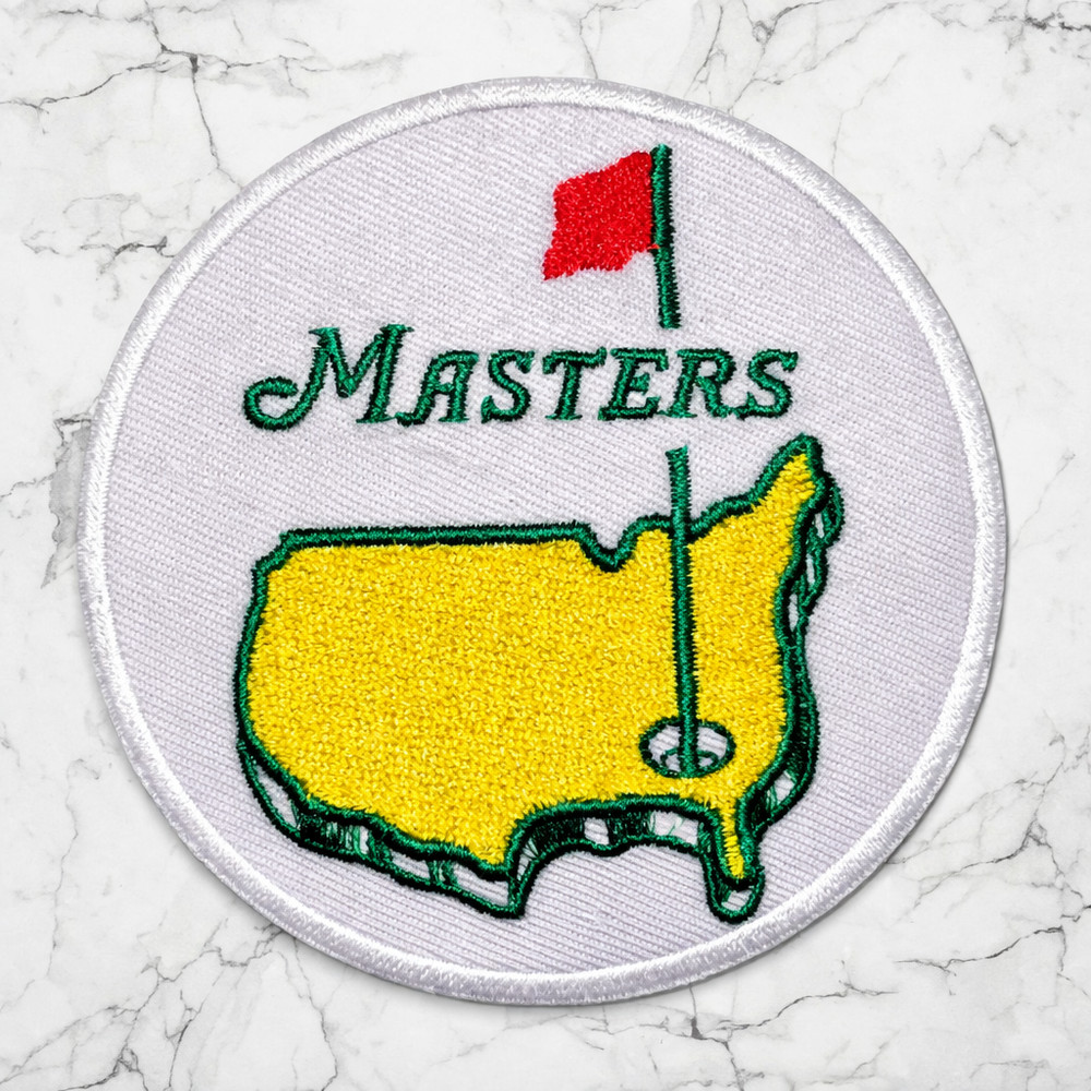 MASTERS GOLF PGA EMBROIDERED IRON/SEW ON PATCH 3″ROUND FREE SHIPPING