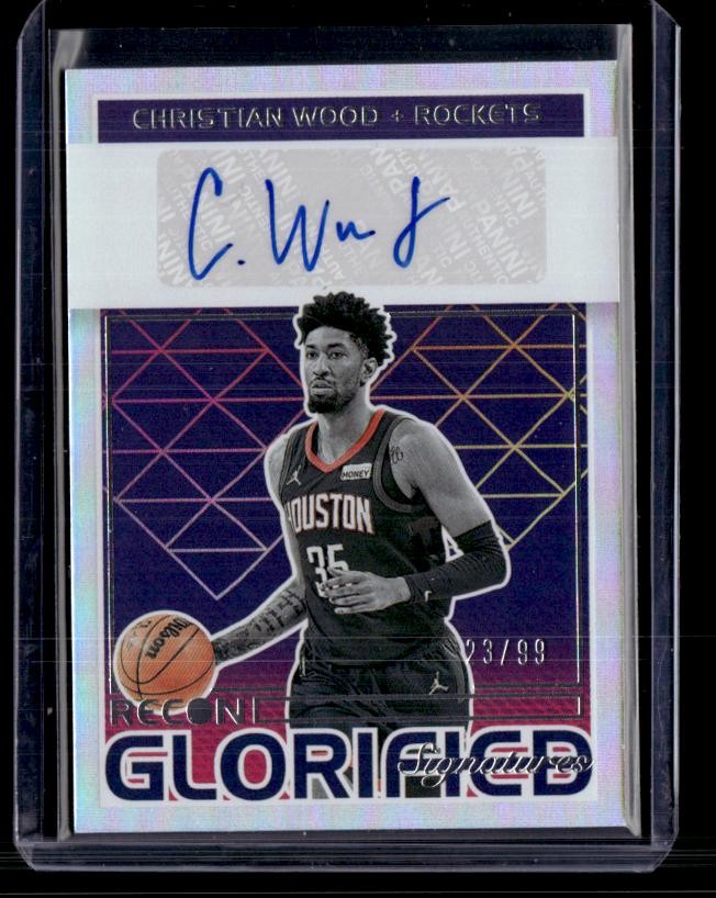 2021-22 Panini Recon #GS-CWD Christian Wood Glorified Signatures SN,AU