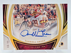 2025 Panini Immaculate Darrell Green Clutch Time Ink Auto 44/99 Redskins HOF