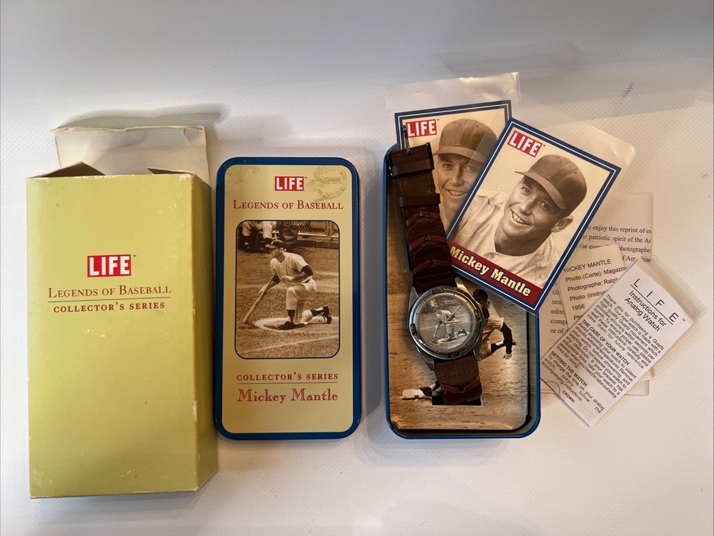 LIFE Magazine Collector’s Series MICKEY MANTLE Legends Of Baseball