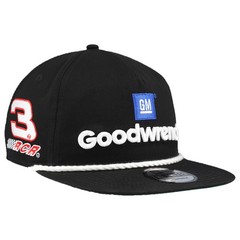 Men’s New Era Black Richard Childress Racing GM Goodwrench Golfer Snapback Hat