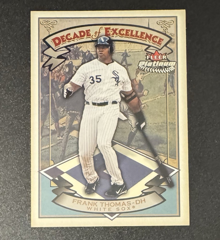 Frank Thomas 2005 Fleer Platinum Decade of Excellence (1:99 Packs) #9 – Chicago