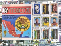 Set Completo A Pegar FIFA World Cup Mexico 70 Panini Reprint. Pelé